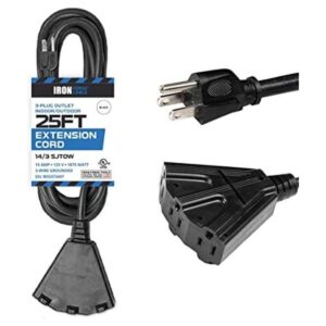 Cable de extensión resistente al aceite negro de 25 pies_1