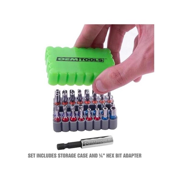OEMTOOLS 25959 Juego de brocas de seguridad de 33 piezas