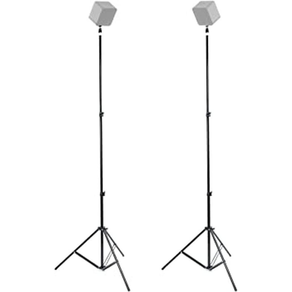 FotoTech 2 piezas 75 pulgadas soporte de luz VR ajustable
