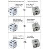 Cubo de aleación de aluminio Lifidea Cubo Infinito de_4