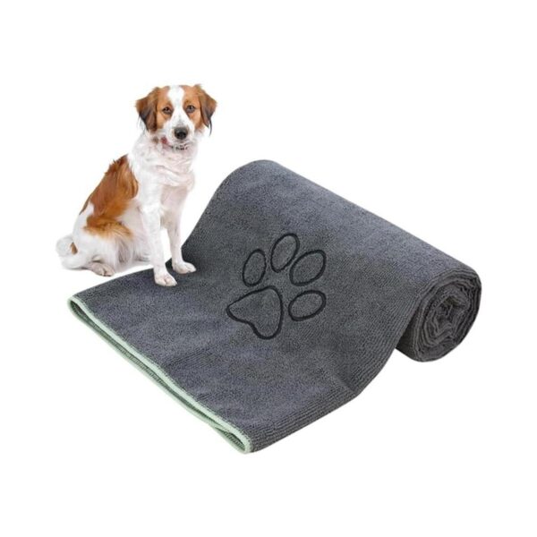 KinHwa Toalla de microfibra súper absorbente para perros_1
