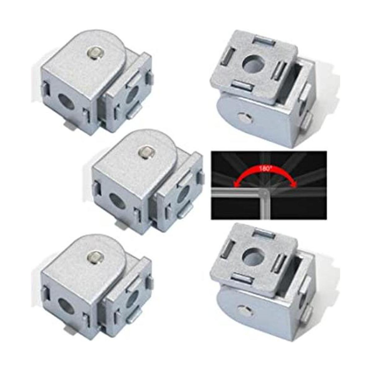 Boeray 5 unids DieCast aleación de zinc junta pivote para