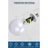 Bombilla LED bombilla de globo G120 15 W equivalente a_6