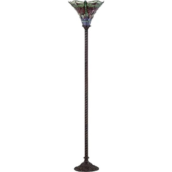 TiffanyStyle Lámpara de pie tipo torchiere de 71_5