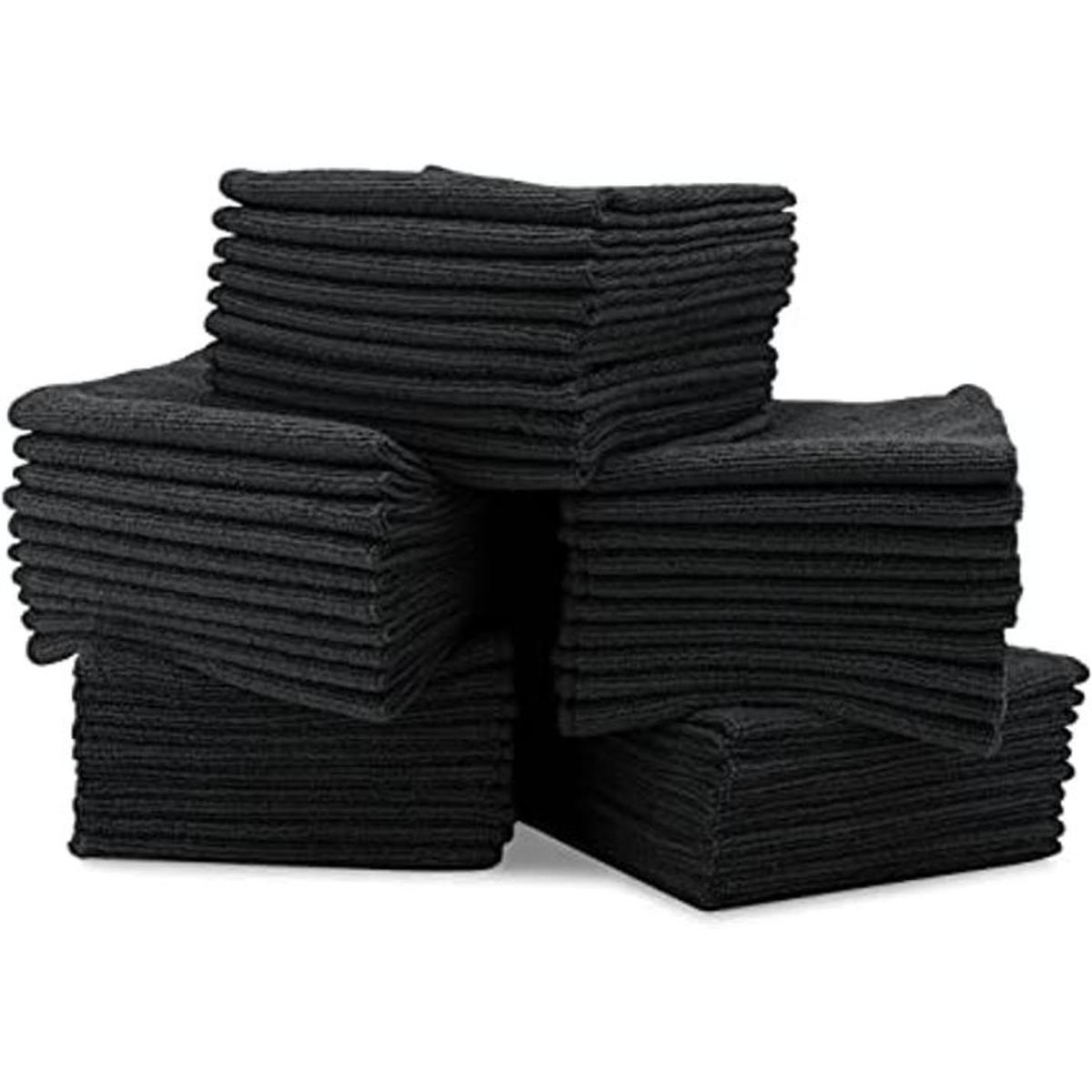 Paños de limpieza de microfibra de 12 x 12 pulgadas