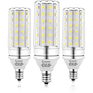 Bombillas LED E12 12 W LED Bombilla de candelabro