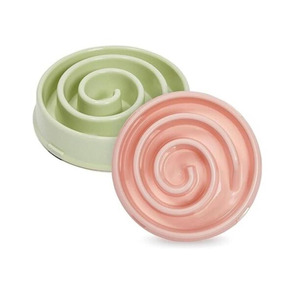 Cuenco interactivo para perros espiral alimentador
