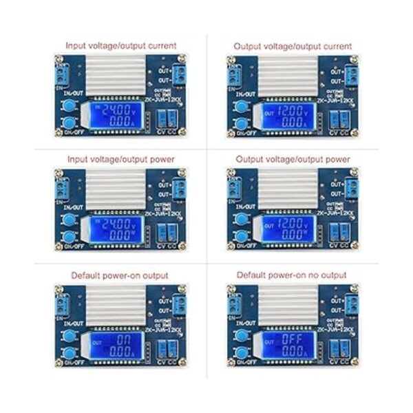 DROK Convertidor de corriente CC 5.3 V32 V a 1.2 V32 V 12_2