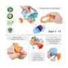 Toy Pal CTIM Juguetes para niños de 6 a 8 años Juego de_3