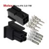 Molex MicroFit 3.0 doble fila 4 circuitos enchufe de_3