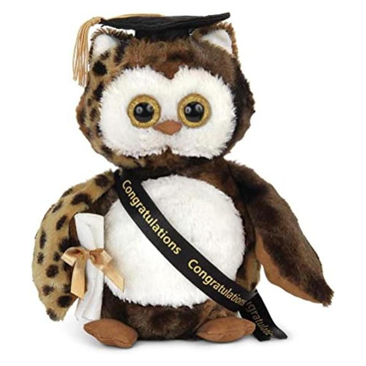Bearington Wisdom Class of 2022 Búho de peluche de