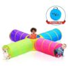 Hide N Side Túneles de juego para niños interiores y_6