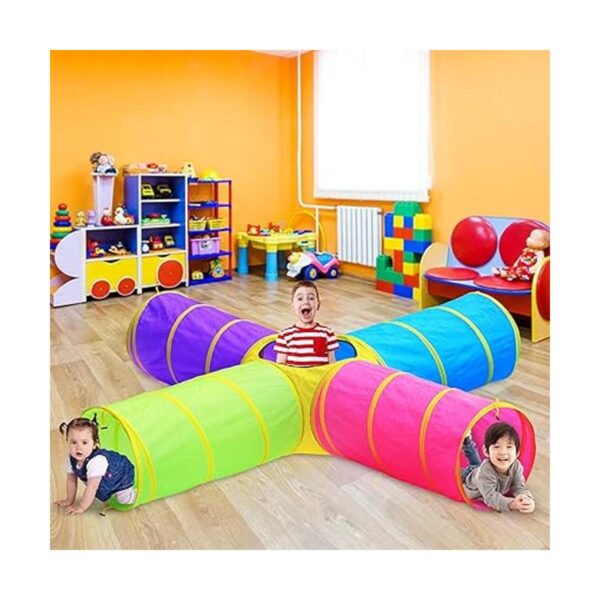 Hide N Side Túneles de juego para niños interiores y_2