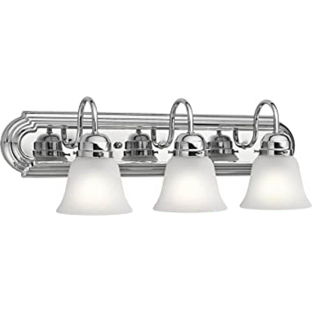 Kichler Lighting 5337CHS Baño de tres luces cromado