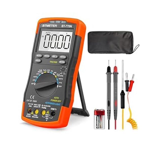 BTMETER BT770N TRMS Auto Manual de rango multímetros 6000