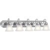 Kichler Lighting 5339CHS Baño de cinco luces cromado_1