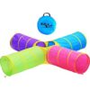 Hide N Side Túneles de juego para niños interiores y_1