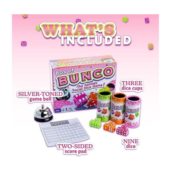 Continuum Games Caja de juego Bunco dados multicolor_6