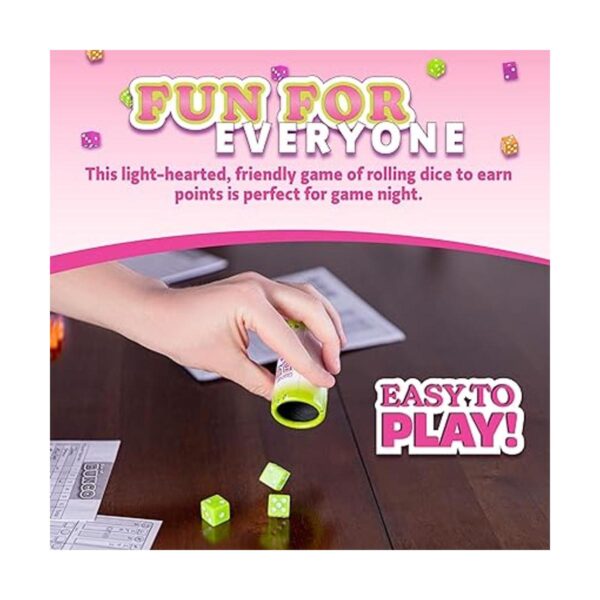 Continuum Games Caja de juego Bunco dados multicolor_2