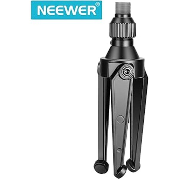 Neewer Mini soporte plegable para trípode de micrófono de