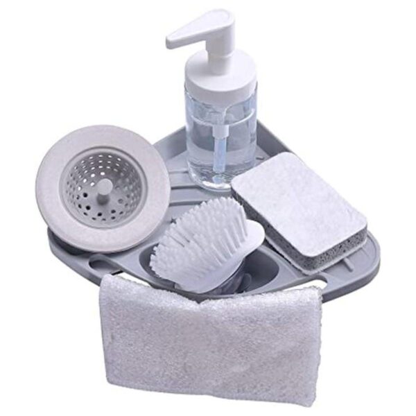Fregadero de cocina para fregadero soporte de esponja_1