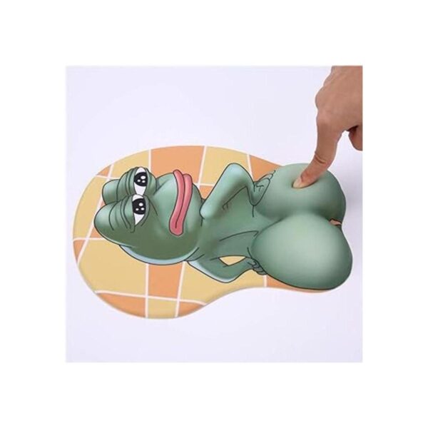 BOO ACE Frog 3D Anime Mouse Pads with Silicone Gel Wrist_5