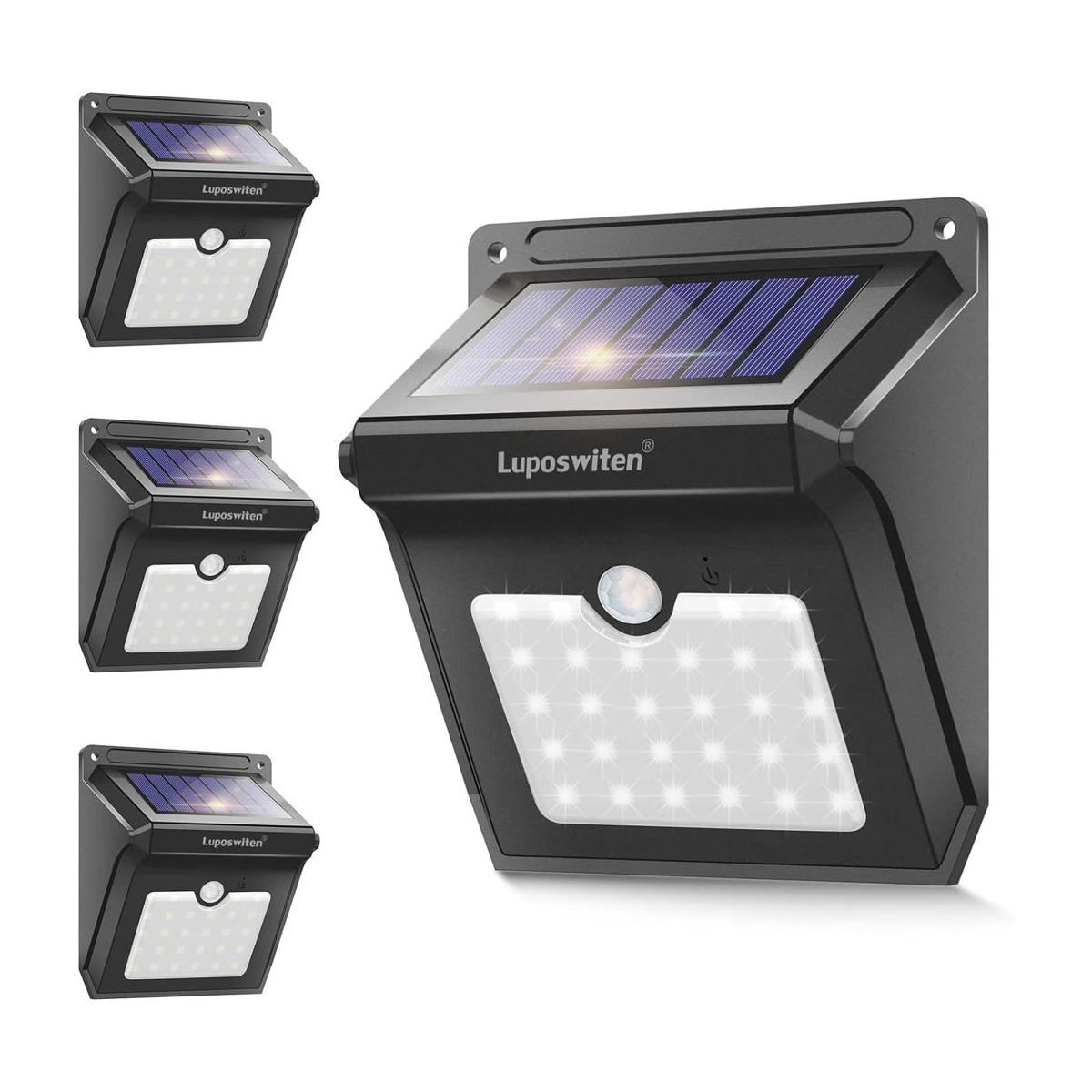 Luposwiten Luces solares para exteriores 28 LED luces
