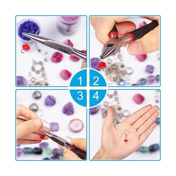 PAXCOO Kit de suministros para hacer joyas con_5