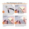 PAXCOO Kit de suministros para hacer joyas con_4