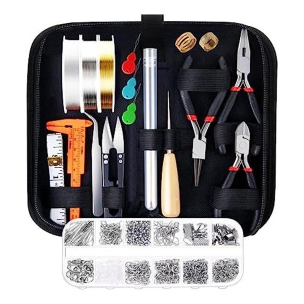 PAXCOO Kit de suministros para hacer joyas con_1