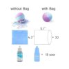 Tinte de jabón con bomba de baño de 18 colores con bolsas