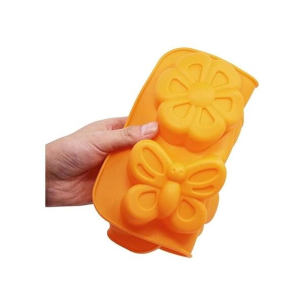 SENHAI 2 Pcs Insect shape Silicone Trays 6Cavity 3D