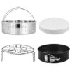 Cesta de vapor soporte para huevos de 7 pulgadas molde