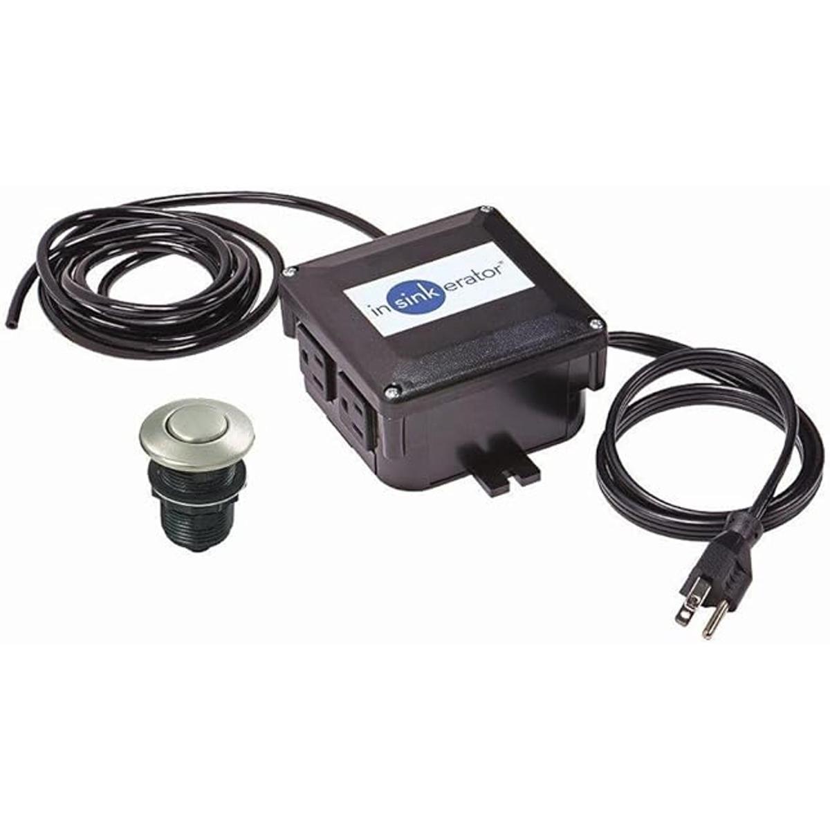 InSinkErator Interruptor de salida doble con botón de