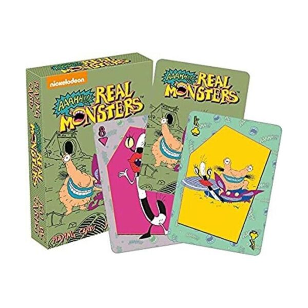 Aquarius aaahh Real Monsters jugando a las cartas_1