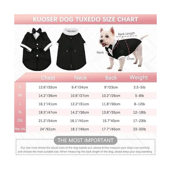 Kuoser Camisa para cachorro ropa para perro pequeño_2