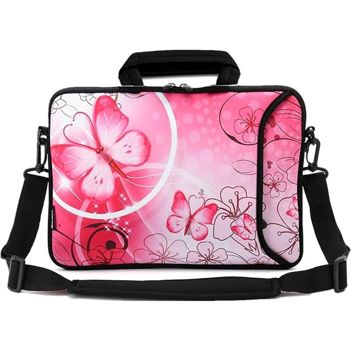 RICHEN Bolso cruzado con asa para laptops iPads libros