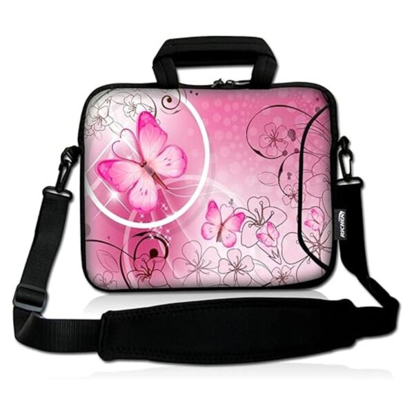 RICHEN Bolso cruzado con asa para laptops iPads libros
