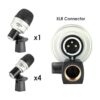 Neewer Kit de micrófono dinámico con cable de 7 piezas_4