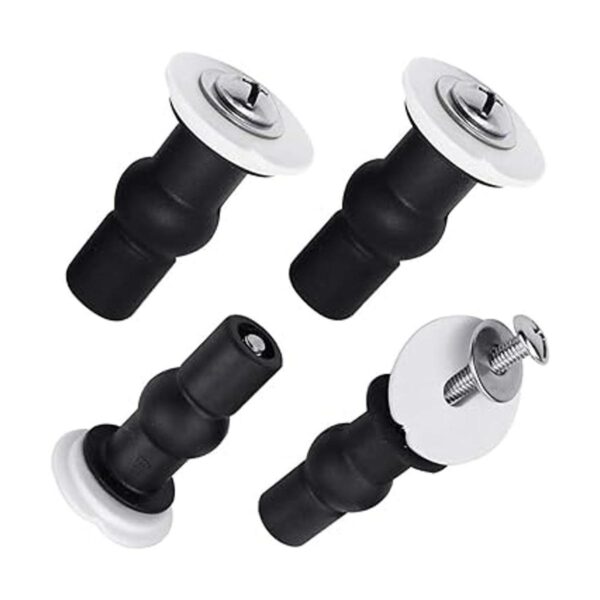 SelfTek Paquete de 4 tornillos de bisagra de asiento de