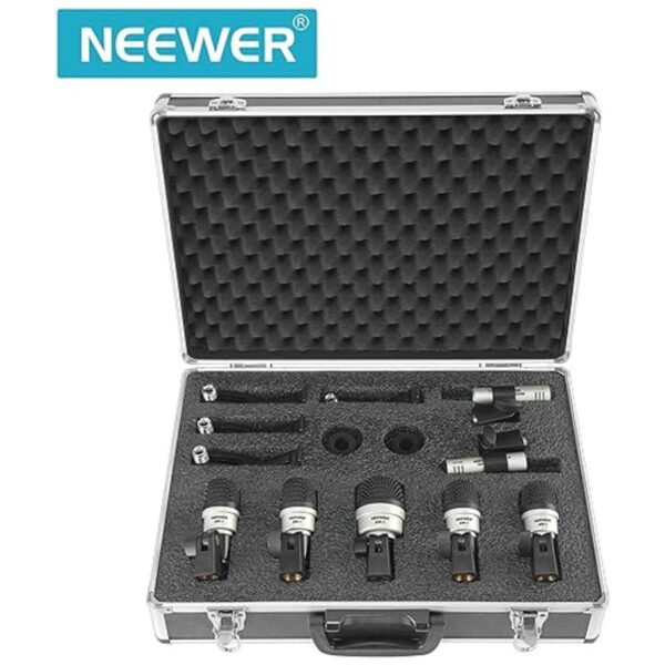 Neewer Kit de micrófono dinámico con cable de 7 piezas_2
