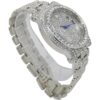 Blinged Out reloj redondo de lujo para hombre con esfera