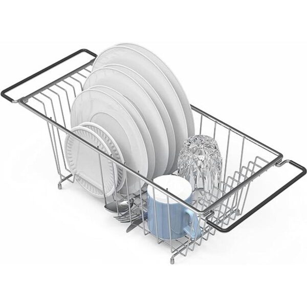 Escurridor de platos simple para fregadero para sobre de_1