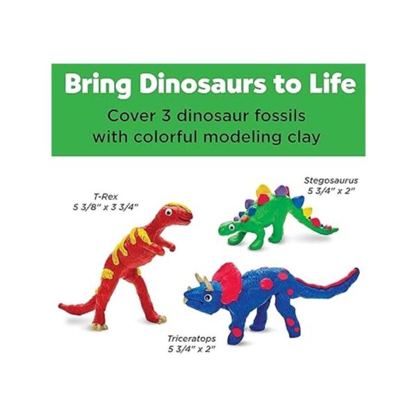 Creatividad para niños crea con dinosaurios de arcilla_2