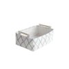 LUFOFOX Cesta organizadora plegable de tela rectangular_1