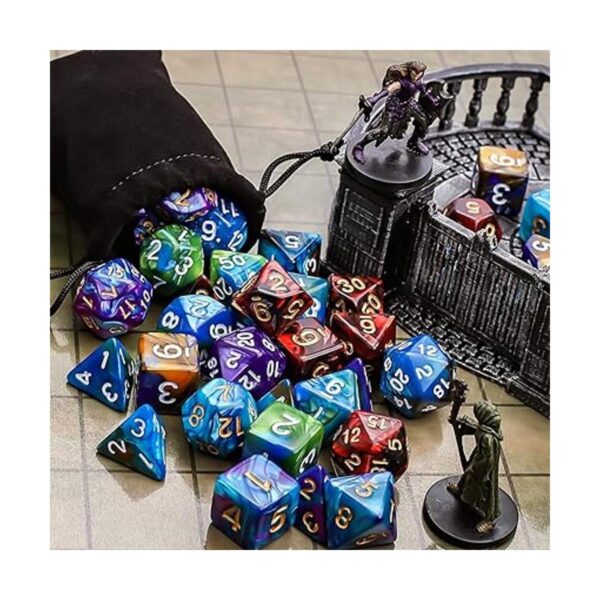Dados Poliédricos de 35 Piezas Dados de Dados de Juego_5