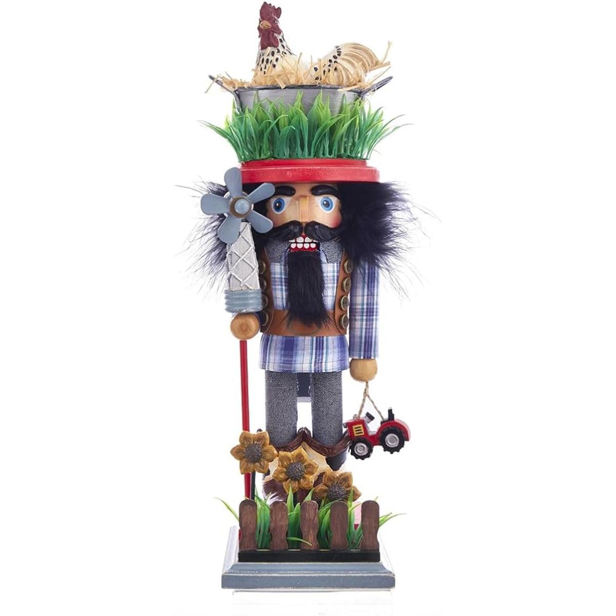 Kurt S. Adler Cascanueces de Hollywood Farmer de 15 pulgadas