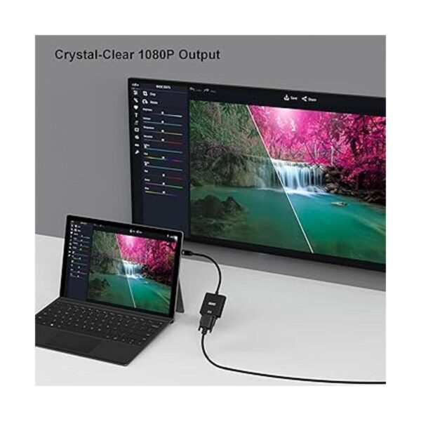 Mini DisplayPort a VGA Benfei Mini puerto de pantalla DP_3