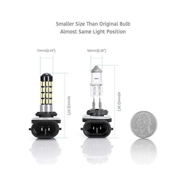 LUYED 2 x 1000 lúmenes súper brillantes 4014 51EX chipsets_5