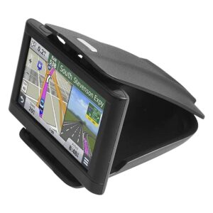 Soporte de tablero GPS base negra mate para Garmin Nuvi_1